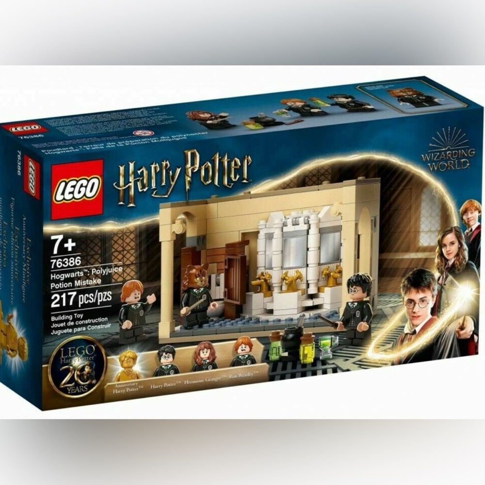 LEGO Harry Potter – Hogwarts Polyjuice Potion Mistake (76386) Brand New, Sealed